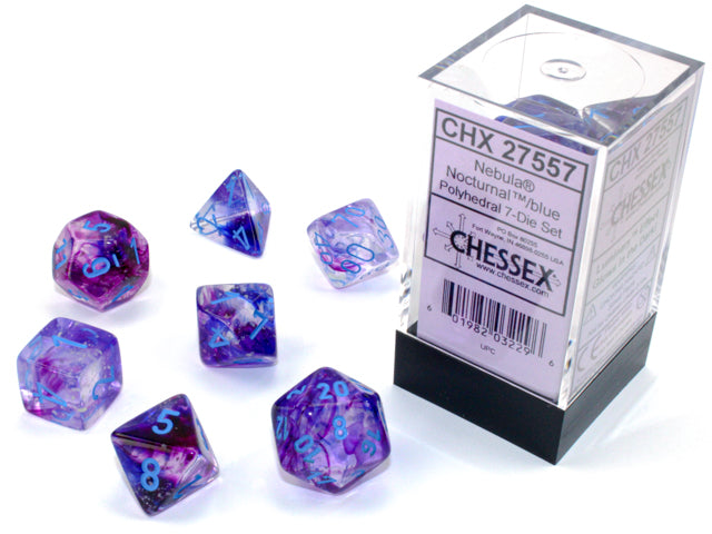 Chessex: Nebula Nocturnal/Blue