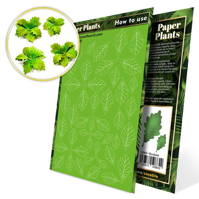 Paper Plants - Burdock