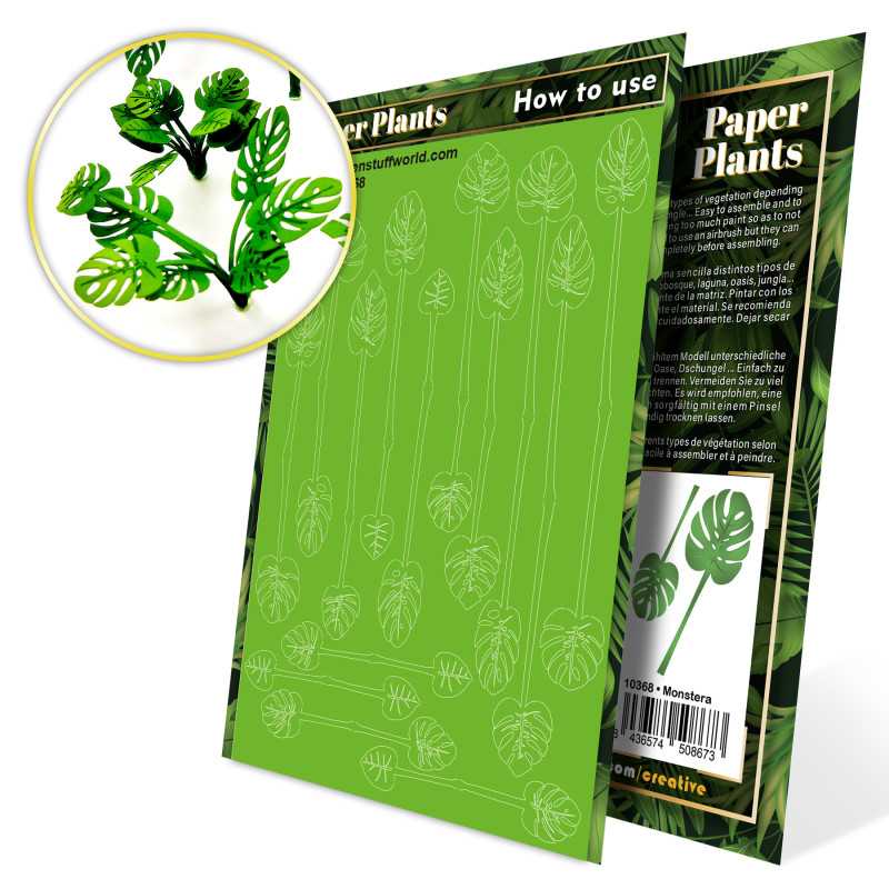 Paper Plants - Monstera