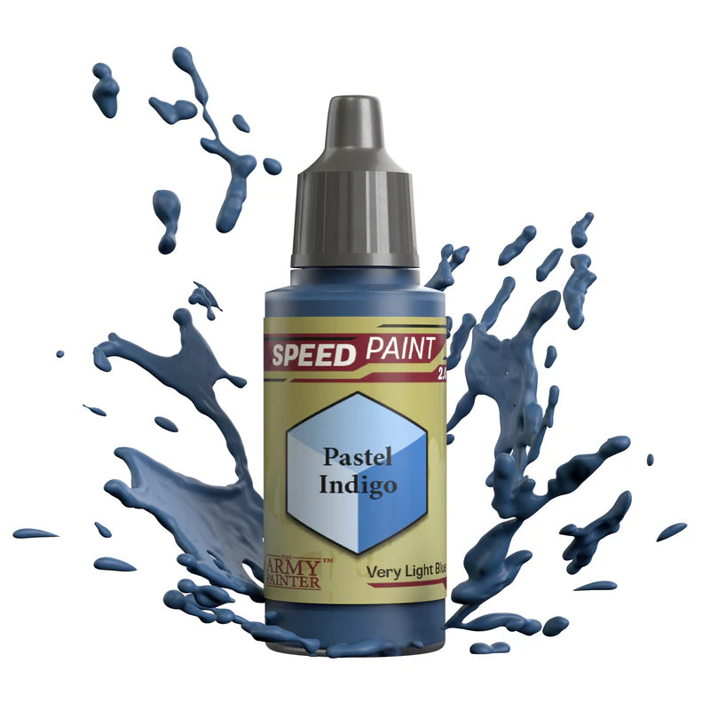 Speed Paint- Pastel Indigo