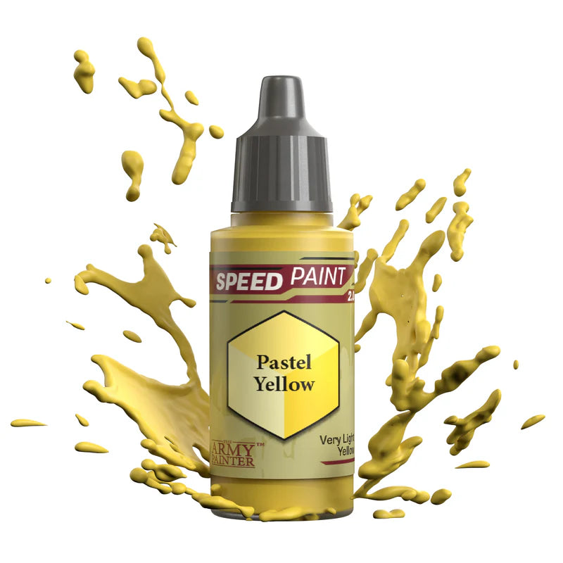 Speed Paint - Pastel Yellow