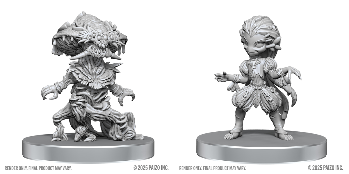 Pathfinders - Fungus Leshy & Seaweed Leshy