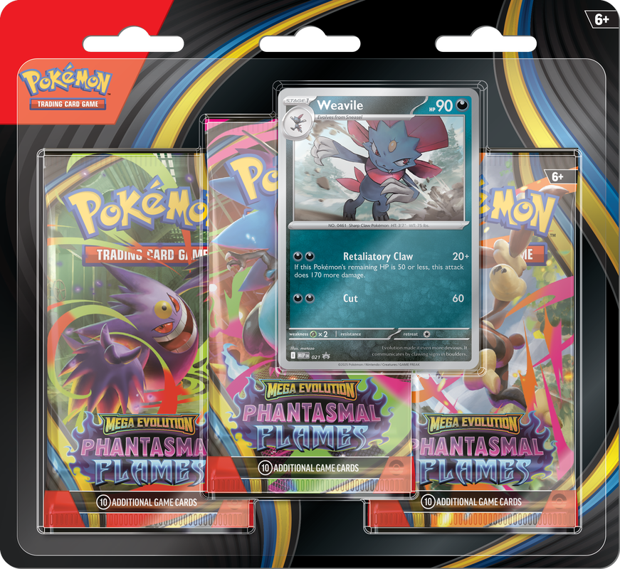 Phantasmal Flames 3 Pack Blister