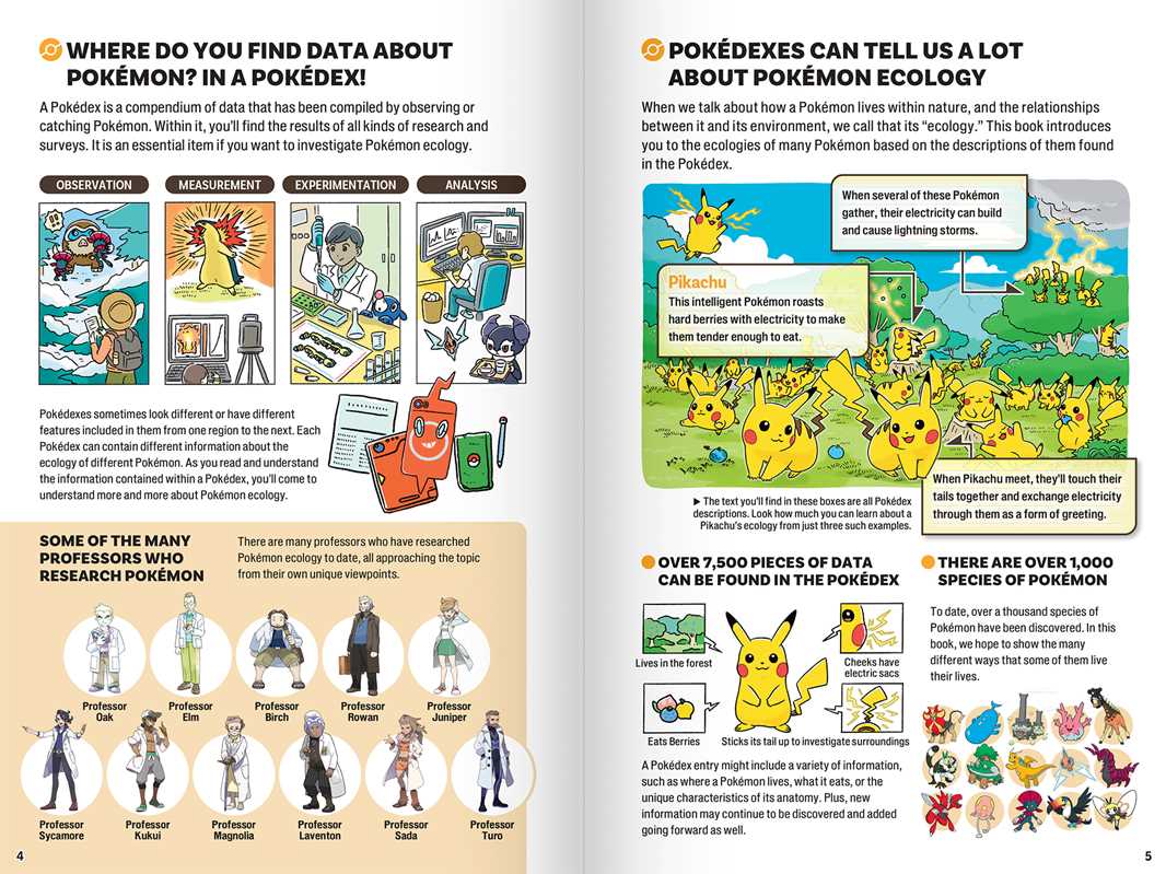 Pokécology - An Illustrated Guide to Pokémon Ecology