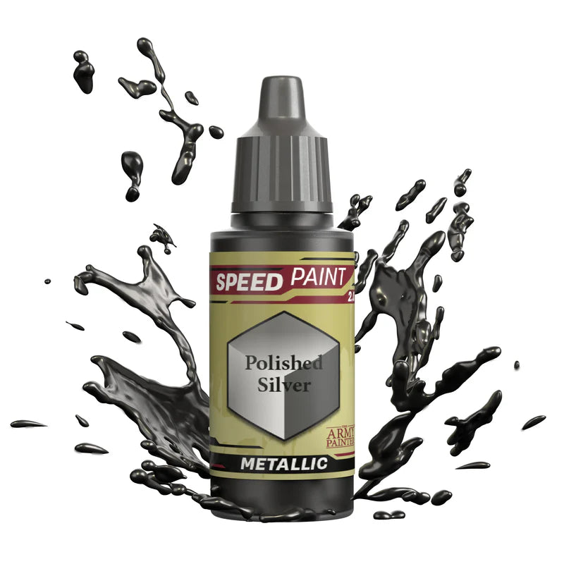 Speed Paint - Polished Silver