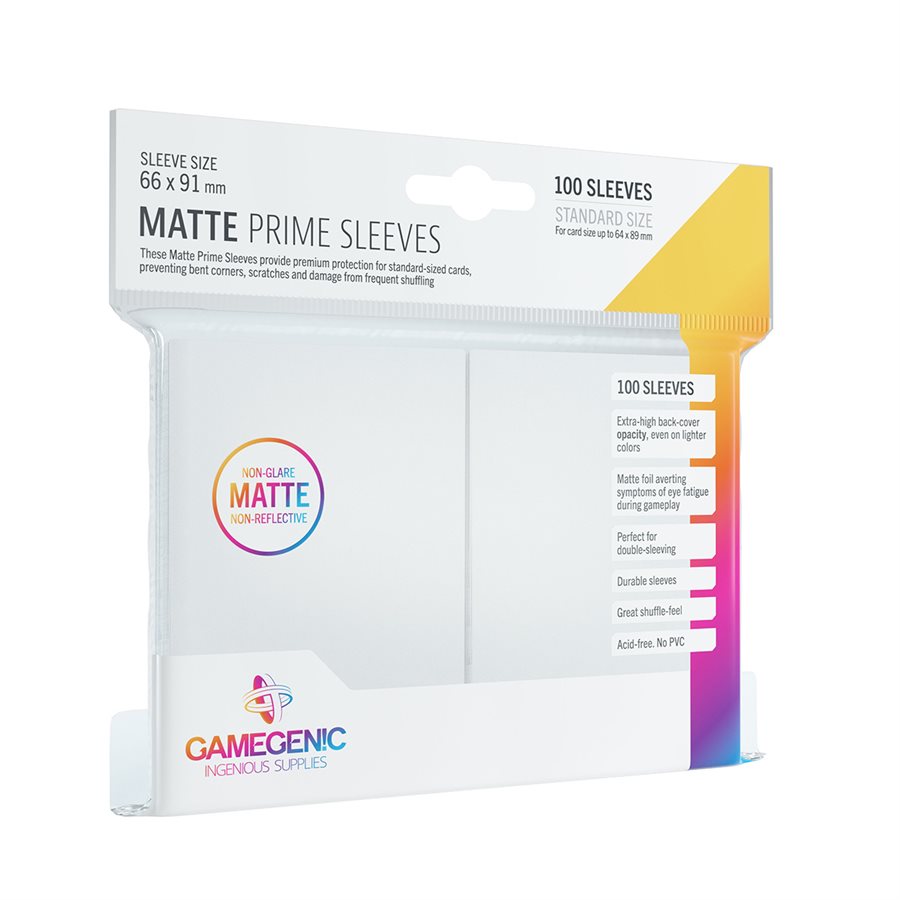 Matte Prime Sleeves (White)