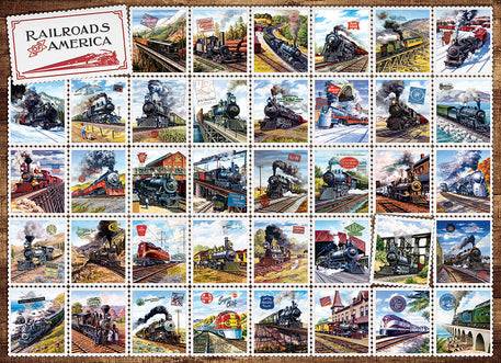 Railroads Of America - 1000 Pieces