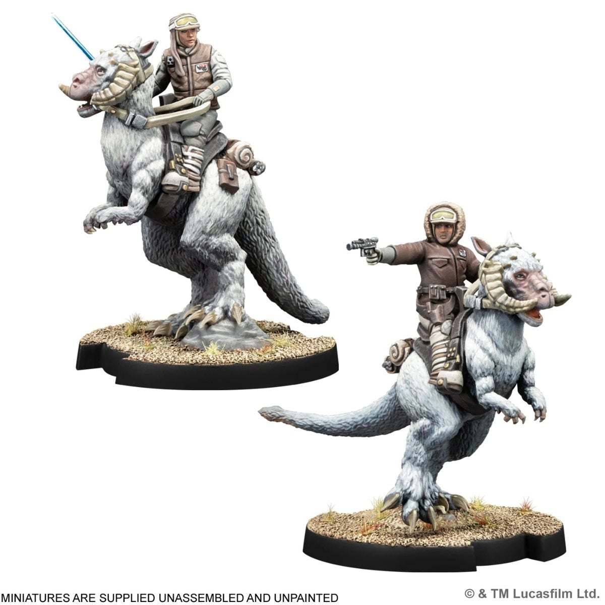 Rebel Alliance - Han & Luke on Tauntauns