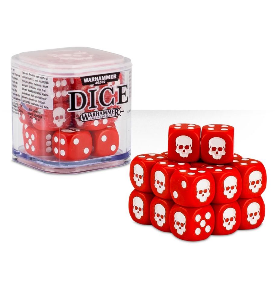 Warhammer Dice (Red)