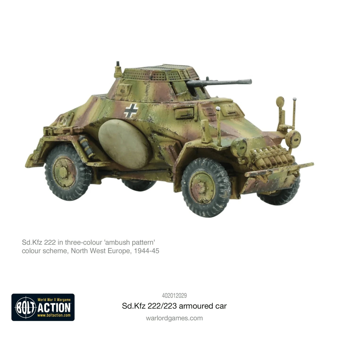 Germany/Romania/Bulgaria/Nationalist China - SD.KFZ 222/223 Armoured Car