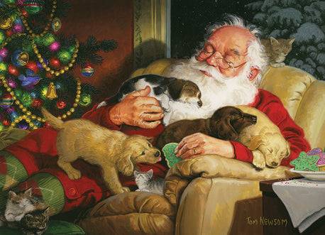 Santa's Quiet Time - 1000 Pieces