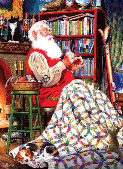 Santa's Quilt - 1000 Pieces