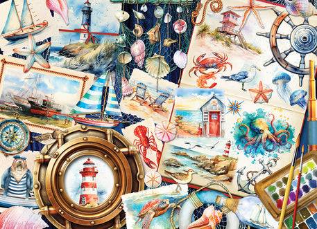 Seashore Sketchbook - 1000 Pieces