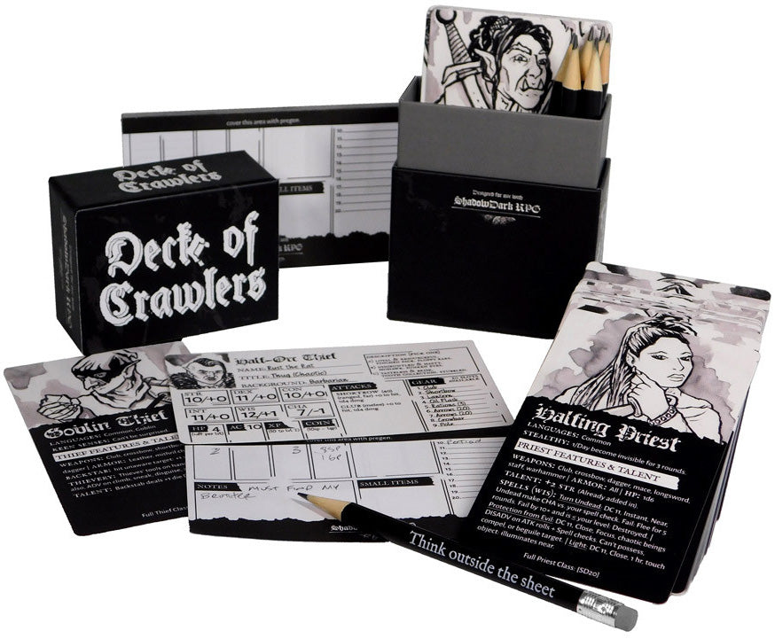 Shadowdark RPG: Deck of Crawlers