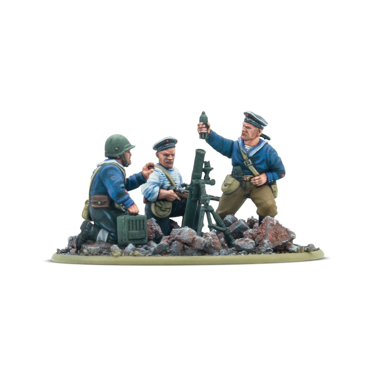 Soviet Union - Naval Brigade Medium Mortar Team