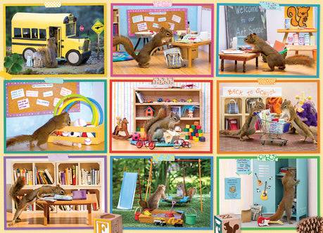 Squirrels At School - 1000 Pieces