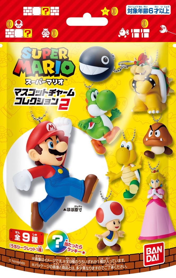 Super Mario Bros - Mascot Charm Collection