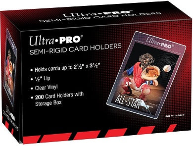 Ultra Pro - Semi-Rigid Card Holders 200CT