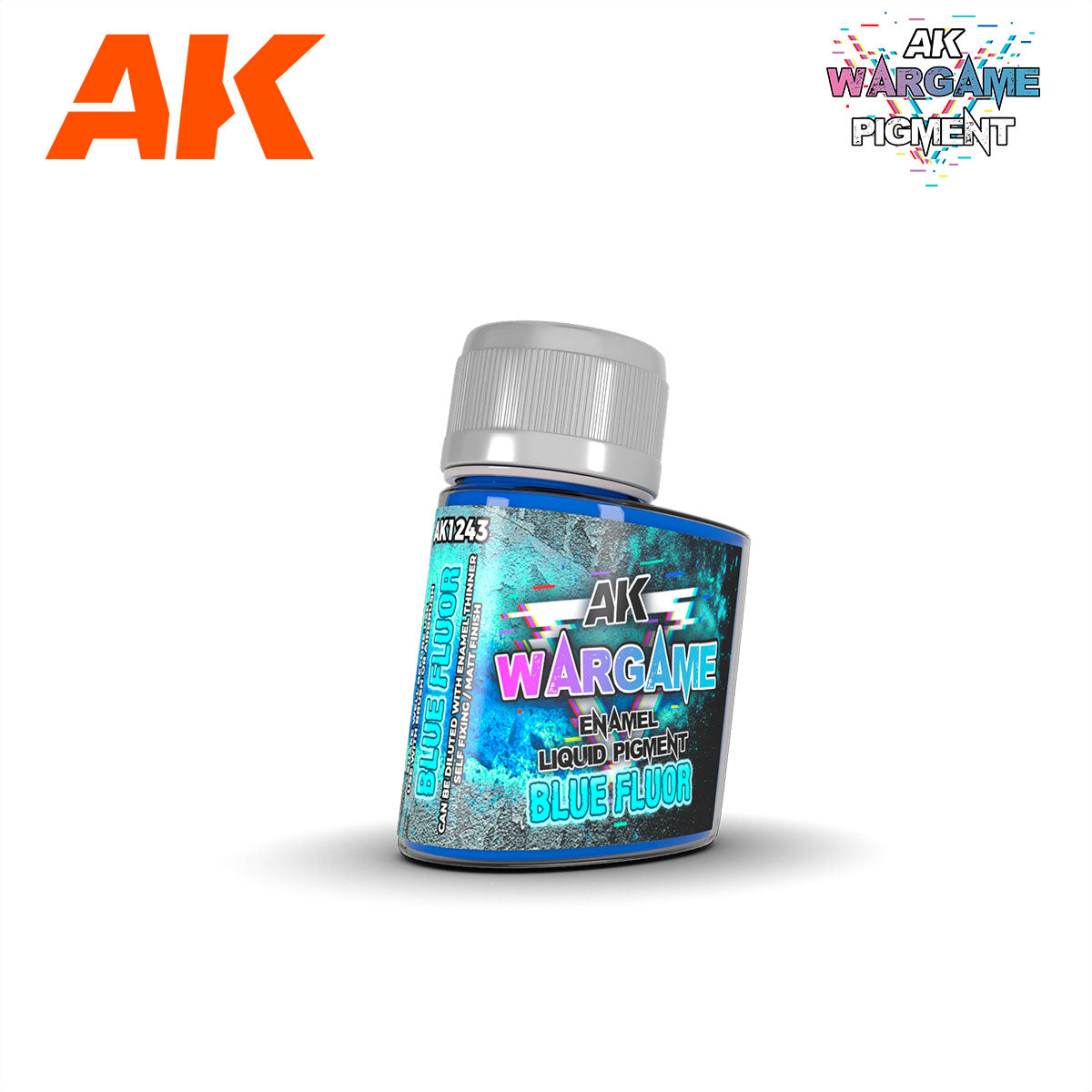 Wargame Series - Blue Fluorescent Liquid Pigment