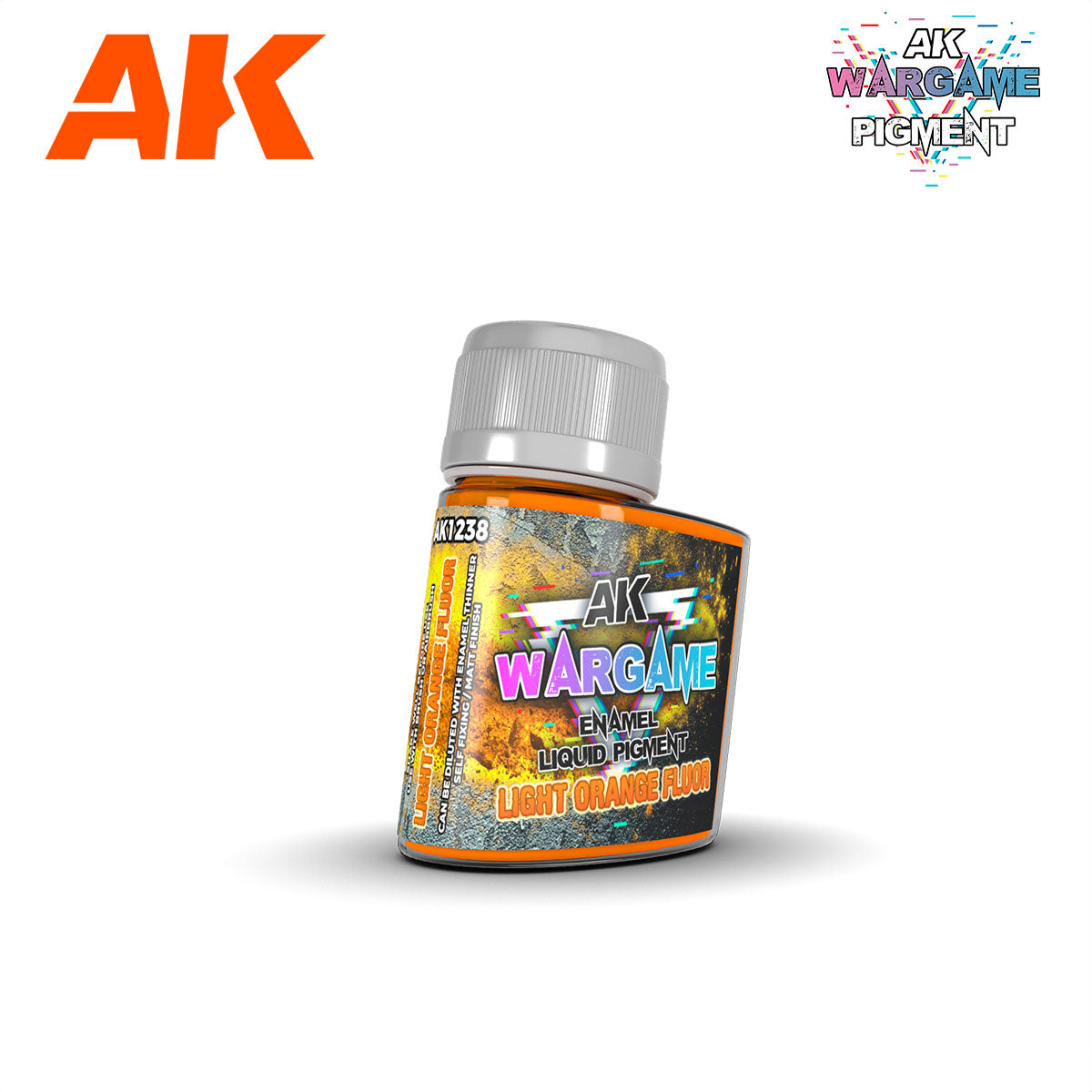 Wargame Series - Light Orange Fluorescent Liquid Pigment