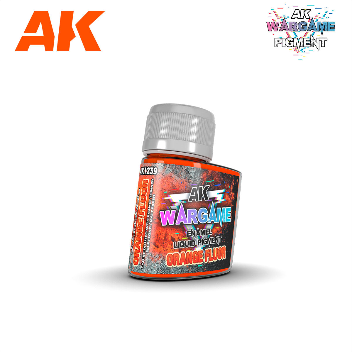 Wargame Series - Orange Fluorescent Liquid Pigment