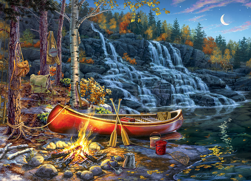Waterfall Camp - 1000 Pieces