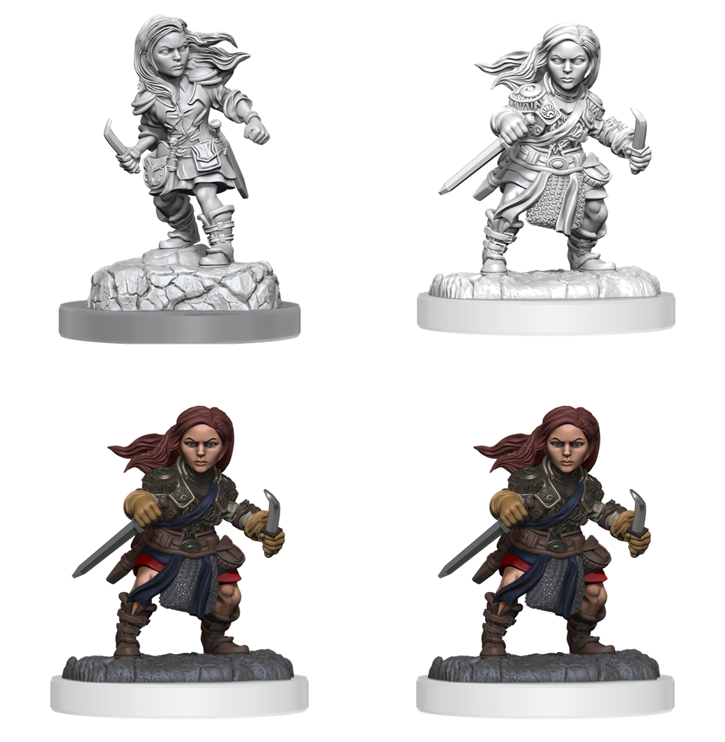 Wizkids - Halfling Rogue (Female)