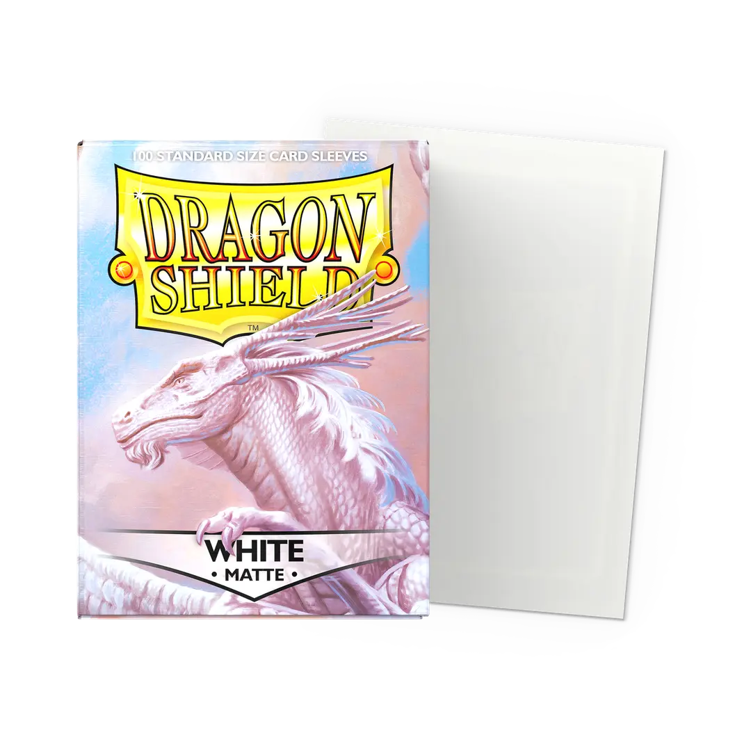 DragonShield White Matte