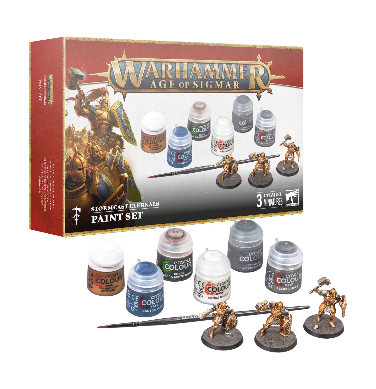 Age of Sigmar Stormcast Eternals Vindictors Paint Set