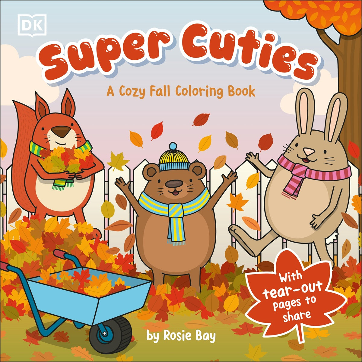 Super Cuties - A Cozy Fall Coloring Book