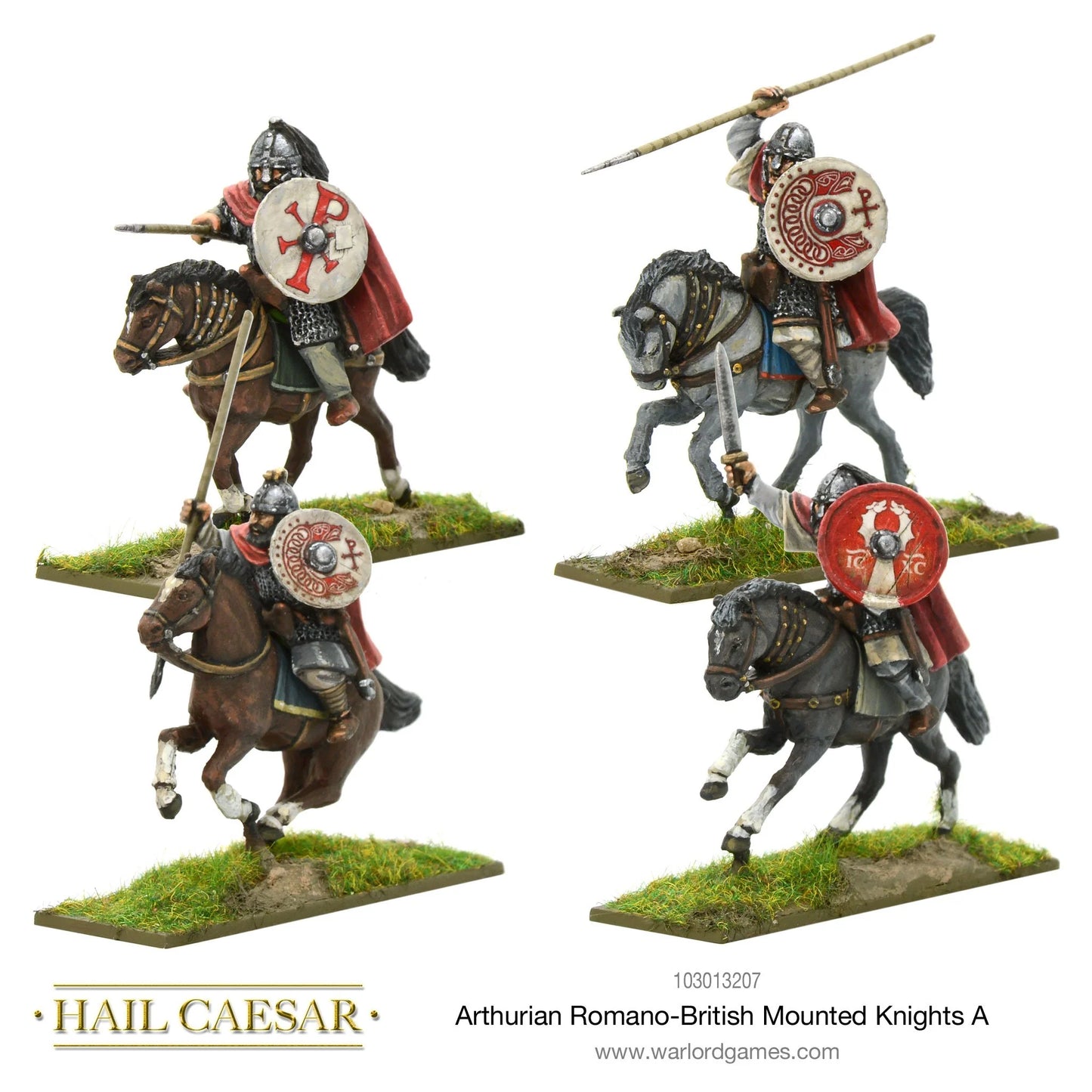 Arthurian Romano British Armoured Knights (A) Metal