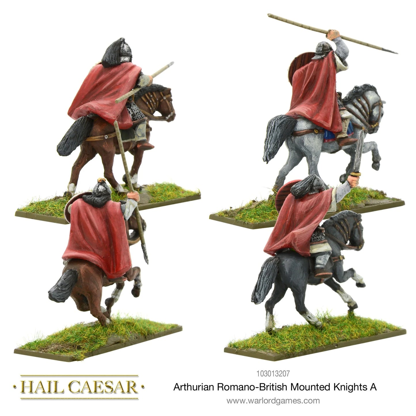 Arthurian Romano British Armoured Knights (A) Metal