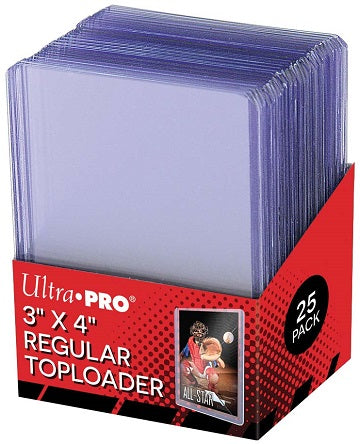 3"x4" Regular Toploader 25CT