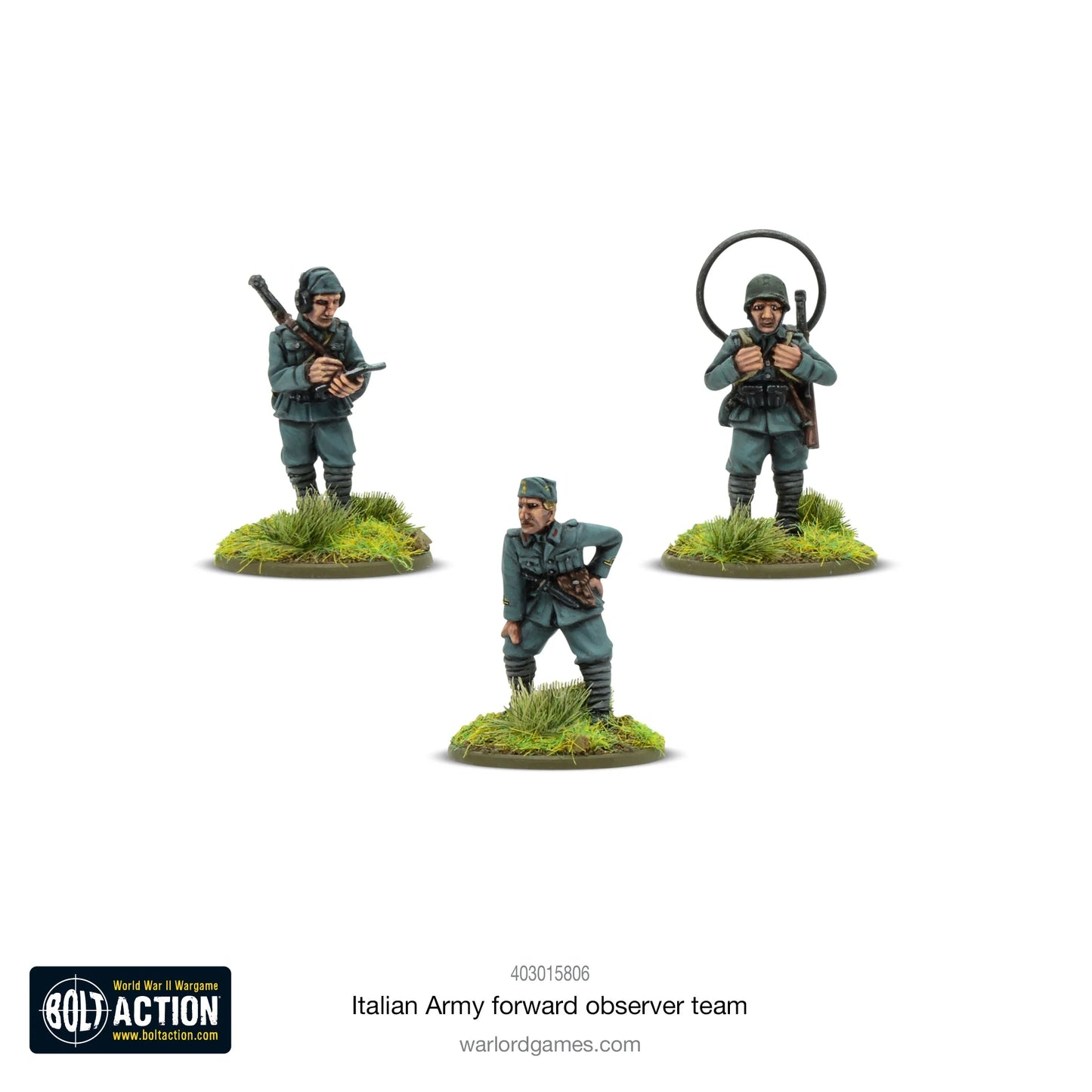 Italian Army -Forward Observer Team (metal)