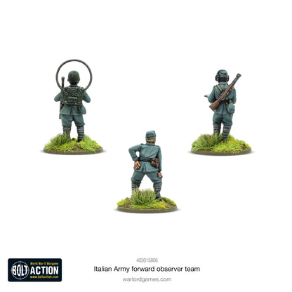 Italian Army -Forward Observer Team (metal)
