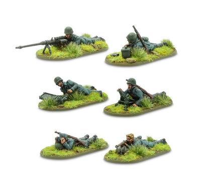 Italian Army - Sniper, Light Mortar and Anti Tank Rifle Teams (metal)