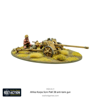 Afrika Korps - 5cm Pak38 Anti-Tank Gun