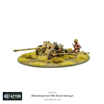Afrika Korps - 5cm Pak38 Anti-Tank Gun