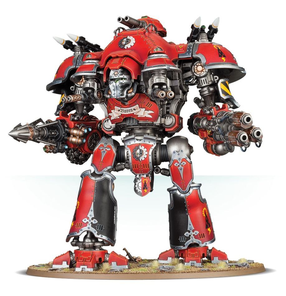 Imperial Knights - Knight Dominus - Knight Castellan - Knight Valiant