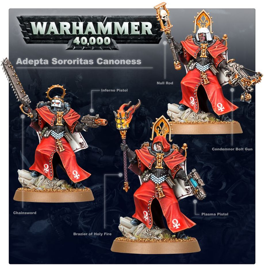 Adepta Sororitas - Canoness