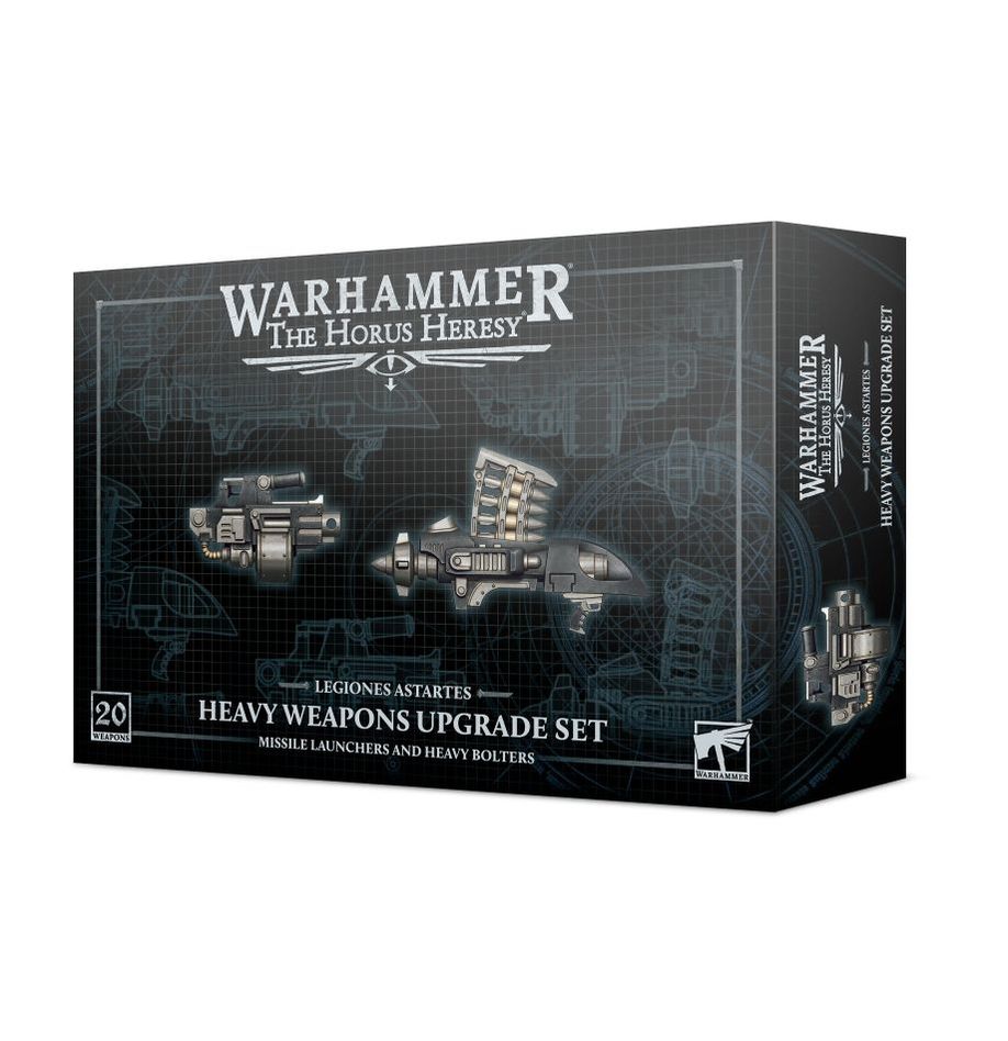 Legiones Astartes - Heavy Weapon Upgrade Set (Missle Launchers & Heavy Bolters)