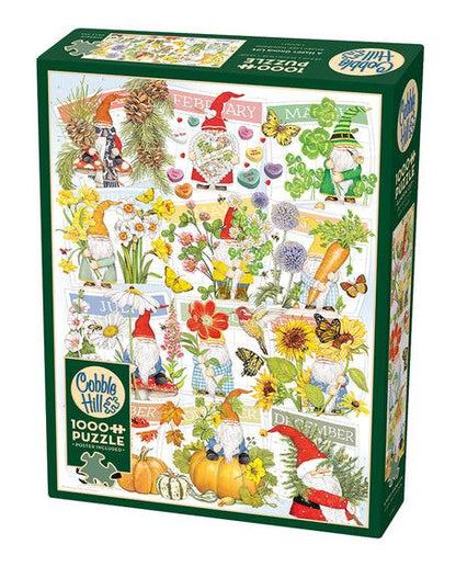 A Happy Gnome Life - 1000 Pieces
