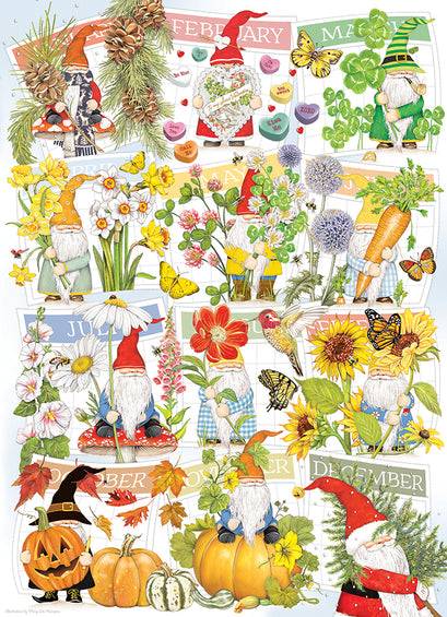 A Happy Gnome Life - 1000 Pieces