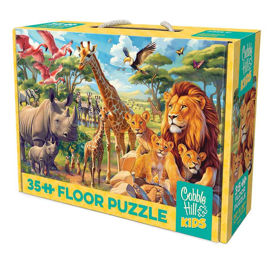 African Plains - 35 Piece Floor Puzzle