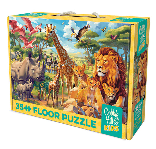 African Plains - 35 Piece Floor Puzzle