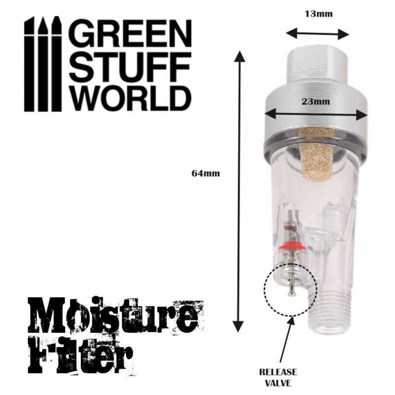 Airbrush Moisture Trap Air Filter