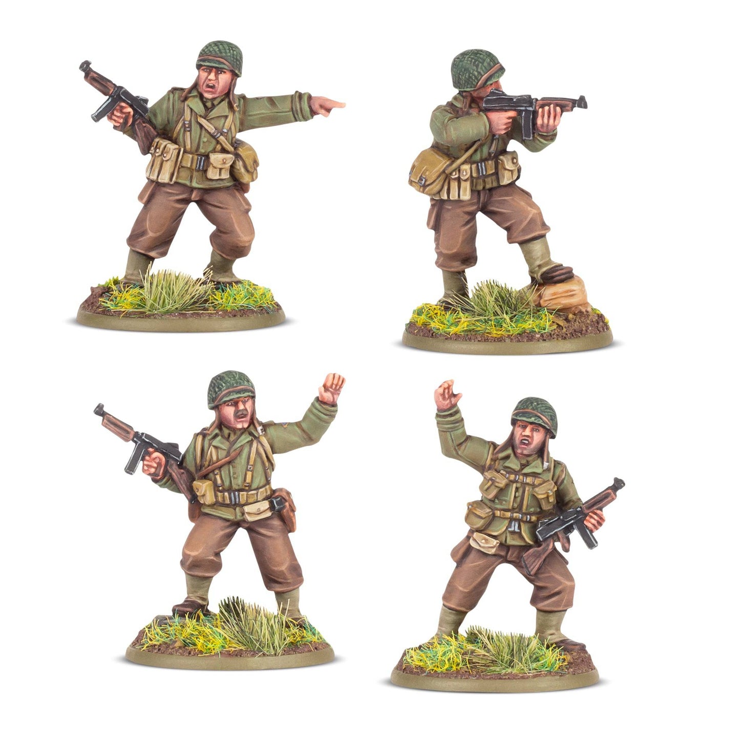 American US Rangers platoon commanders