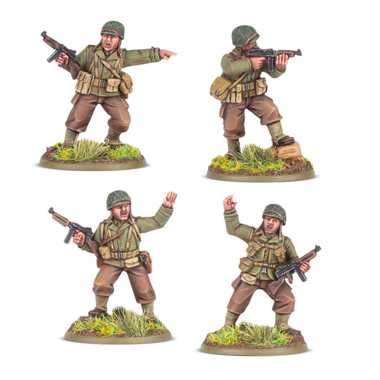 American US Rangers platoon commanders