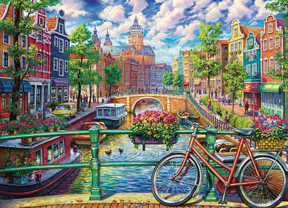 Amsterdam Canal - 1000 Pieces