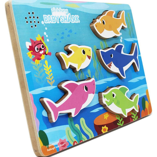Baby Shark Wooden Sound Puzzle